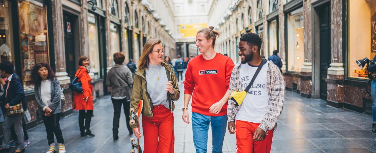 studenten in brussel
