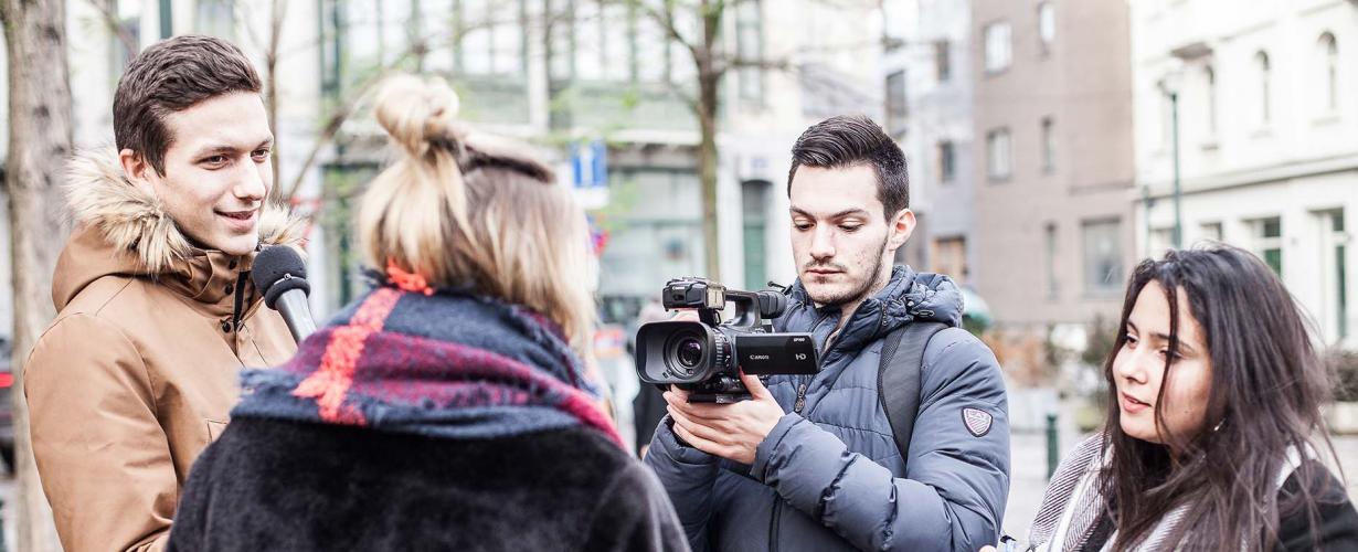 Journalistiek aan de Erasmushogeschool