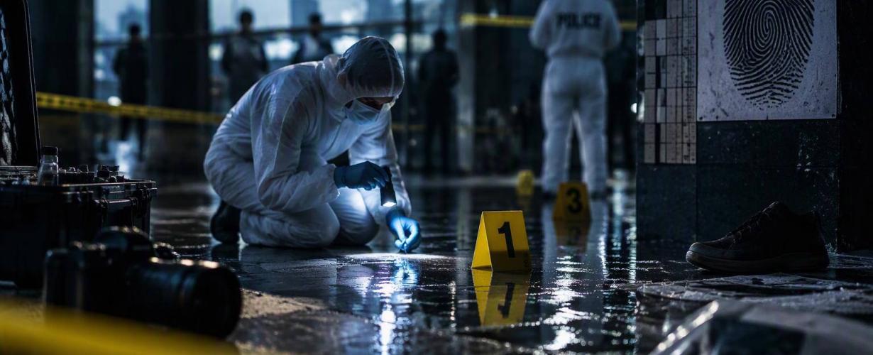 CSI In het hoofd en hart van een Brusselse sporenonderzoeker Barend Cochez