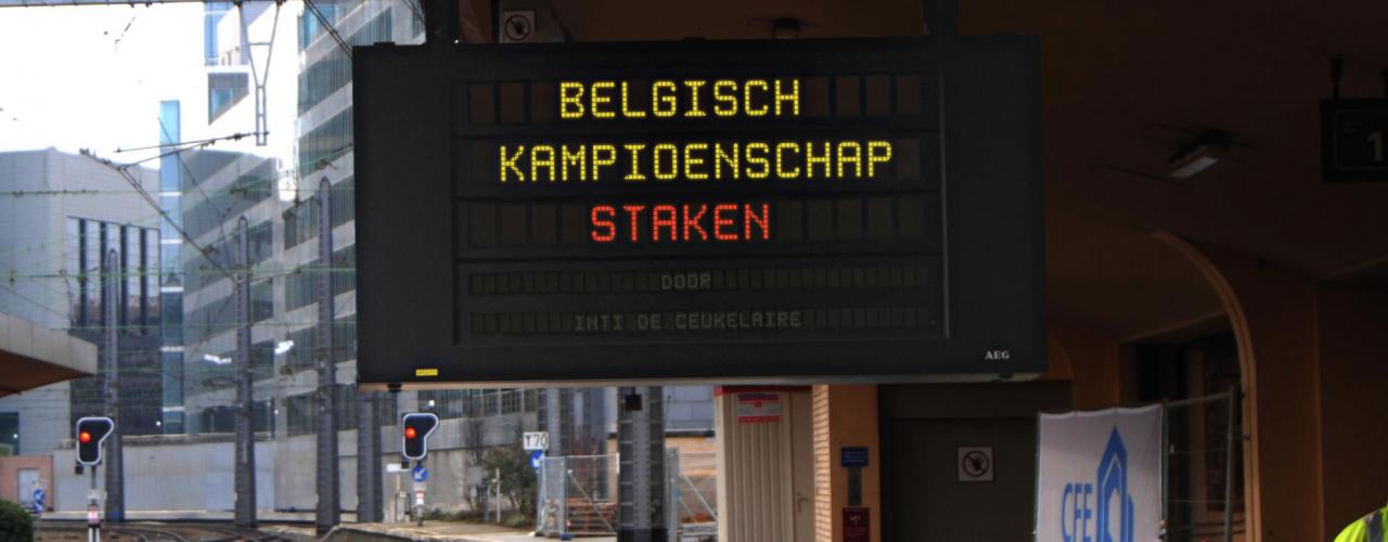 NMBS-scherm