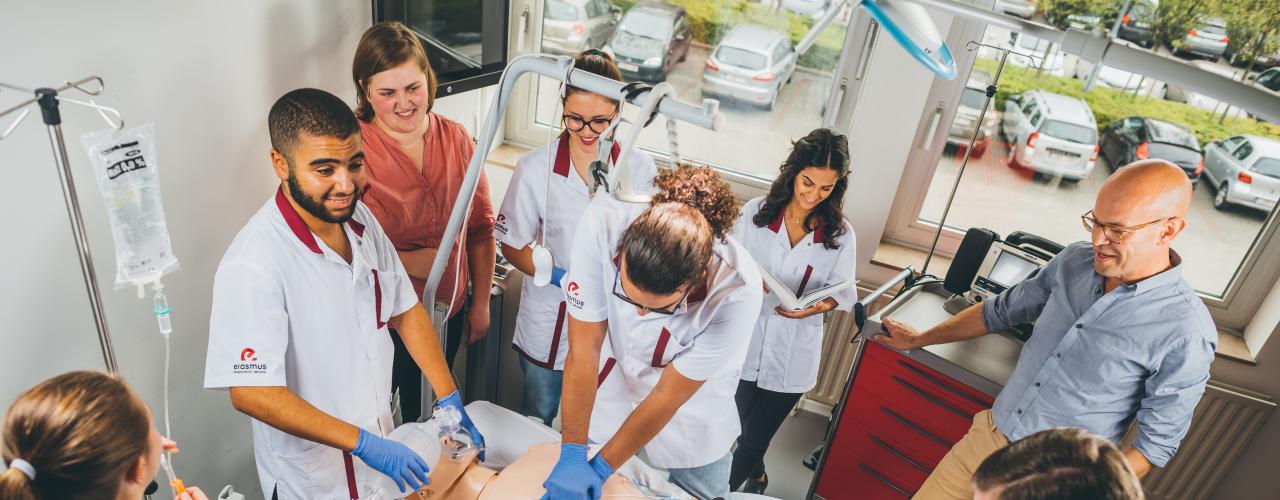 Studenten verpleegkunde EhB