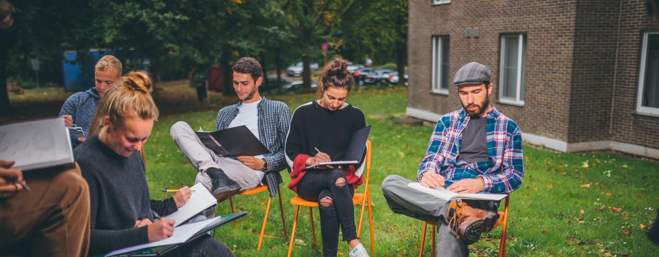 studenten landschaps- en tuinarchitectuur