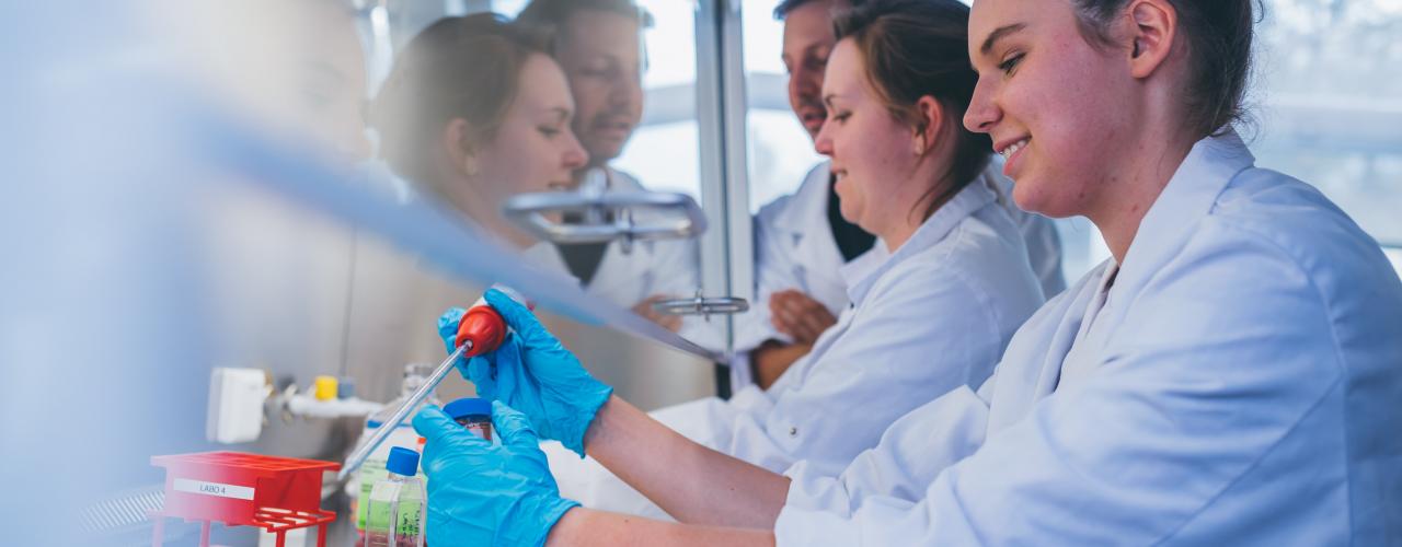 studenten biomedische laboratoriumtechnologie ehb erasmushogeschool 