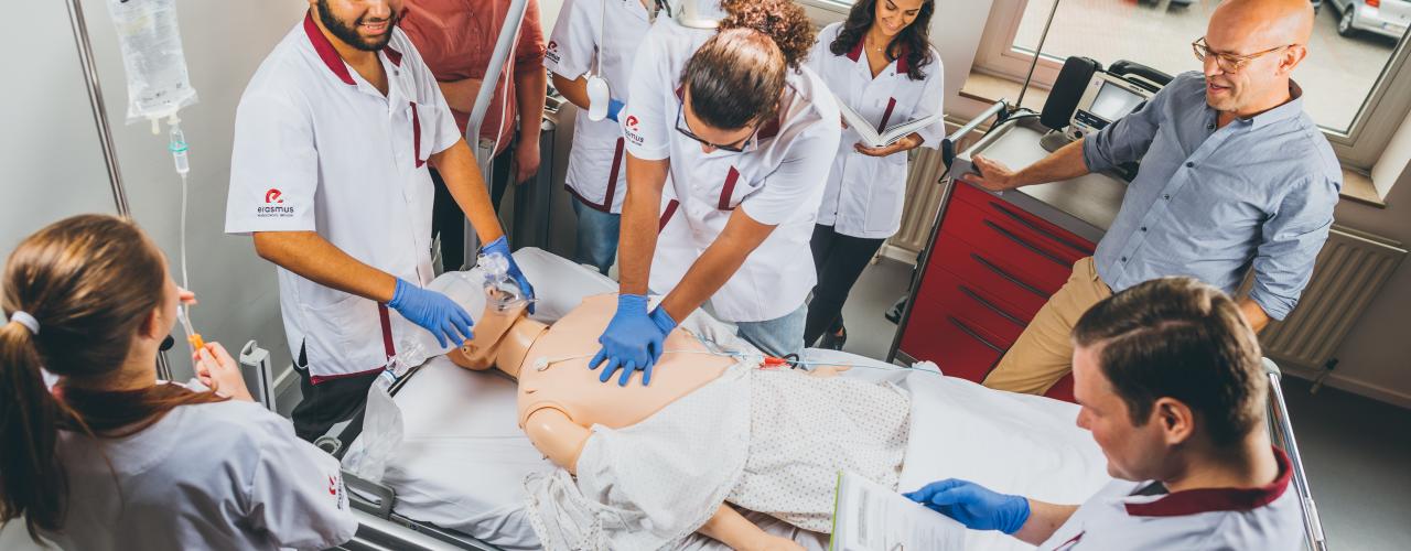 studenten bachelor verpleegkunde Erasmushogeschool ehb