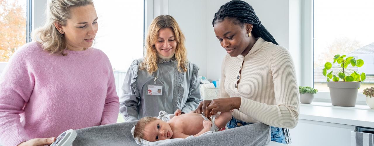 Studenten bachelor vroedkunde EhB