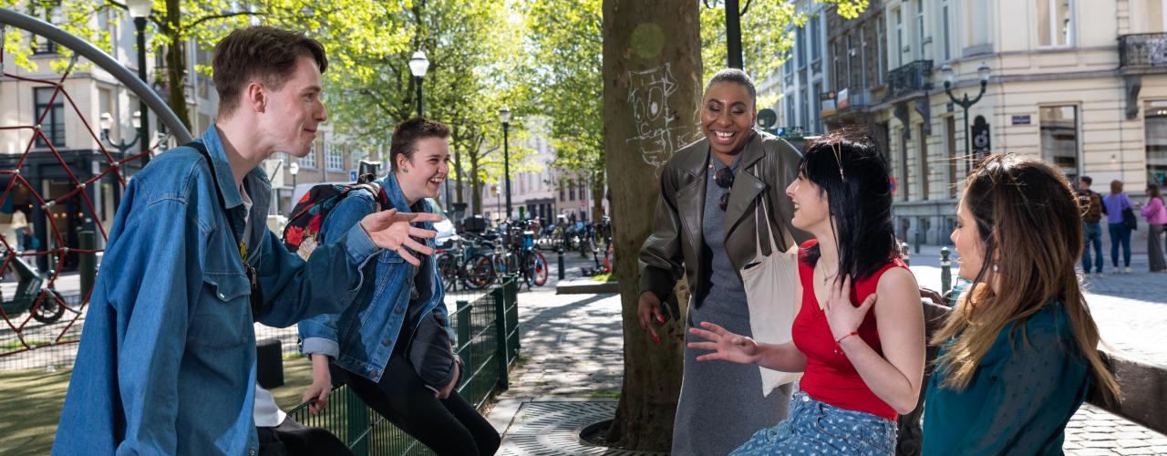 studenten in brussel