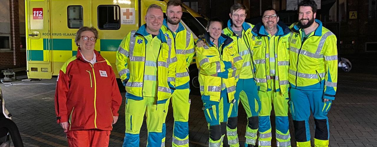 Studenten verpleegkunde stage halle carnaval