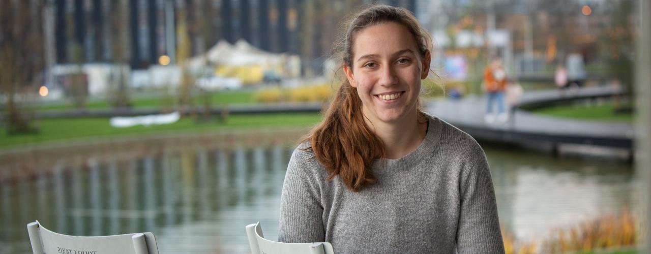 Marthe Reyniers (EHB) wint de Blikveld studentenaward 2023