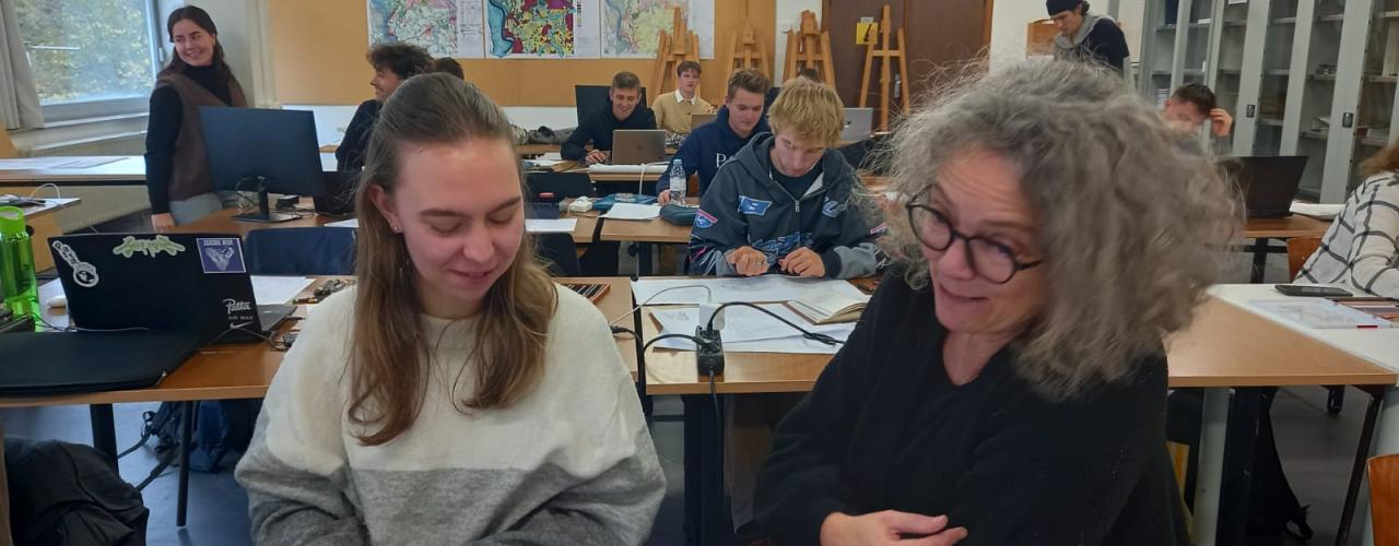 Studenten Landschaps- en Tuinarchitectuur 