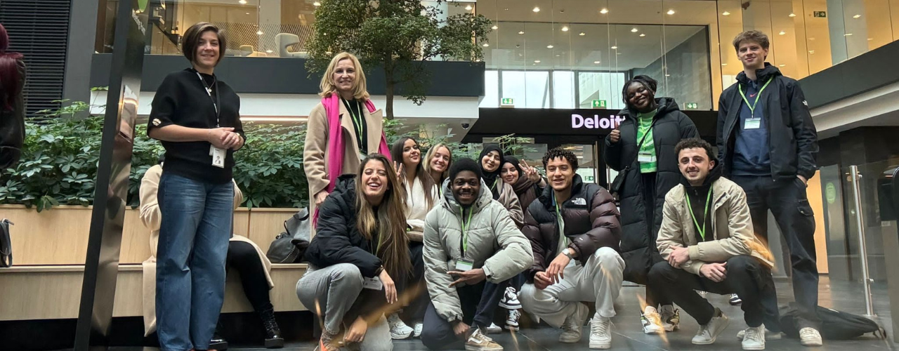 Bedrijfsbezoek Deloitte
