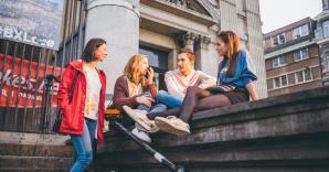 Students in Brussels