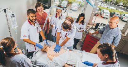 Studenten verpleegkunde EhB