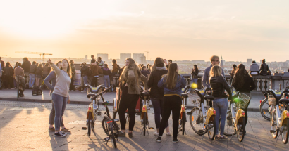 studenten Brik in Brussel