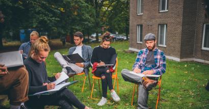 studenten landschaps- en tuinarchitectuur