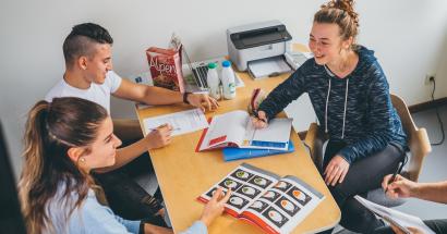 Studenten voedings- en dieetkunde erasmushogeschool