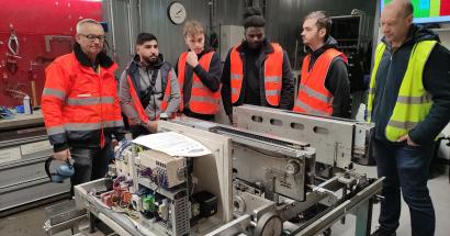 Elektromechanische Systemen, Erasmushogeschool Brussel, graduaat, bedrijfsbezoek, Colruyt Group Technics