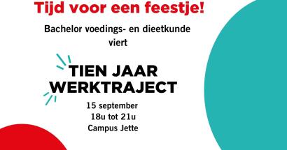 10 jaar werktraject Voedings- en dieetkunde
