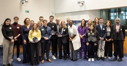 Twee studenten biomedische laboratoriumtechnologie