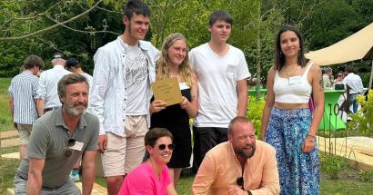 Winnaars beloftevolle hovenier