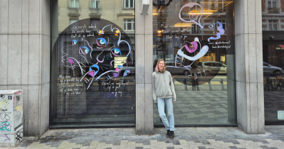 RITCS café Raamtekening