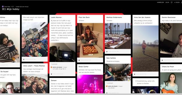 Journalistiek publiceren padlet