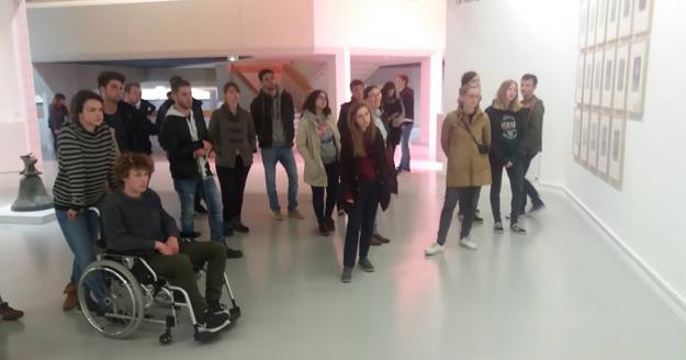 Studenten landschaps- en tuinarchitectuur Erasmushogeschool Brussel