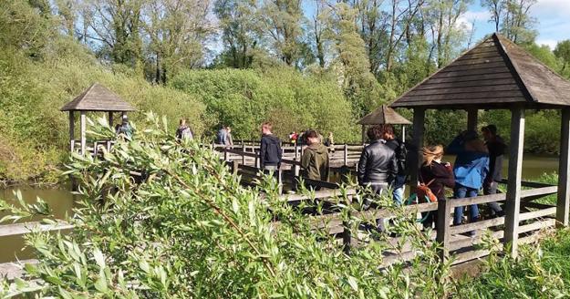 Studenten landschaps- en tuinarchitectuur Erasmushogeschool Brussel