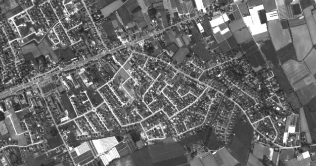 tuinenlandschap luchtfoto