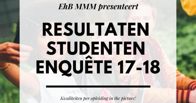 resultaten studentenenquete mmm
