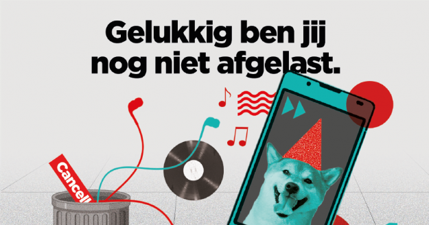 gelukkig ben jij nog niet afgelast
