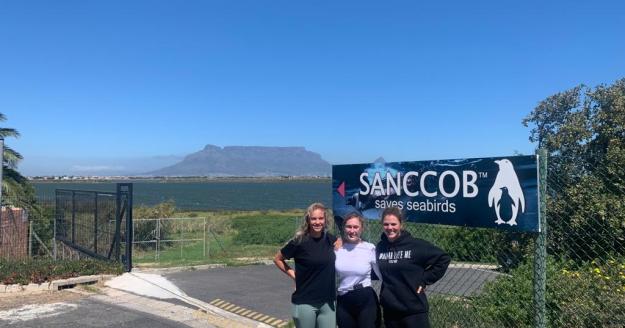 studenten op stage in Zuid-Afrika
