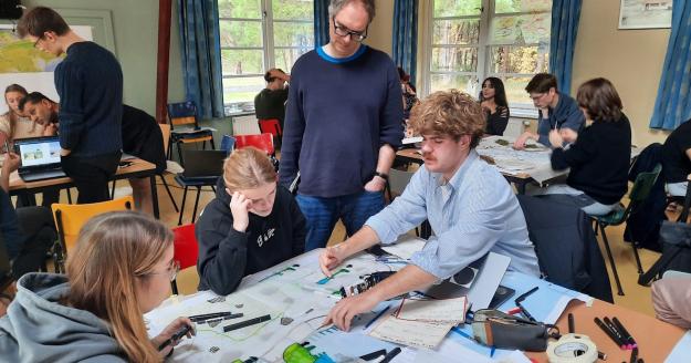 Studenten Landschaps- en Tuinarchitectuur 