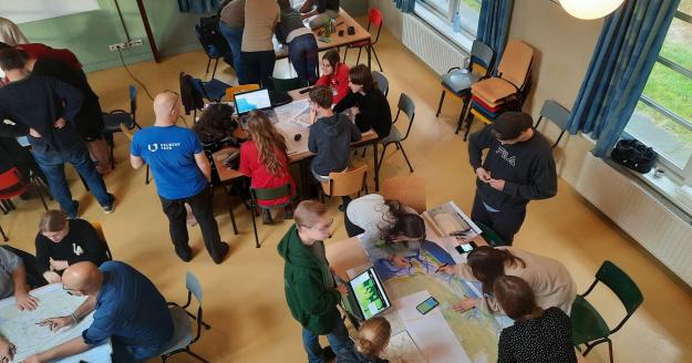 Studenten Landschaps- en Tuinarchitectuur 
