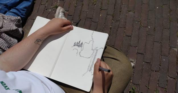 Schetsen, samenwerken en inspiratie in Den Bosch