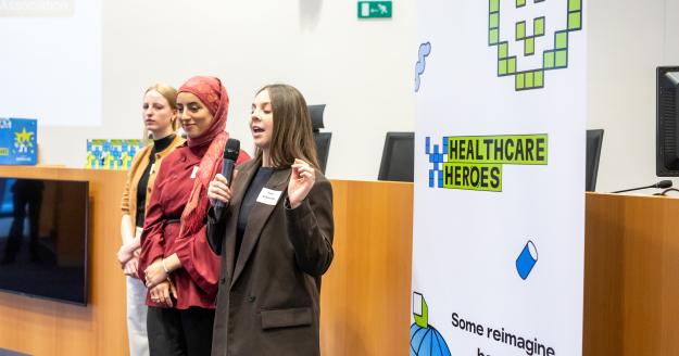 EhB-studenten schitteren in de finale van Healthcare Heroes 2026