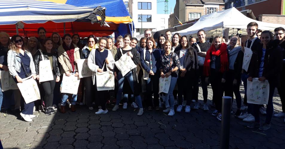 Studenten voedings- en dieetkunde EhB