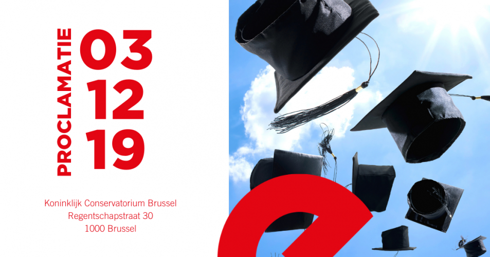Proclamatie Design Technologie 2018 2019 Erasmushogeschool Brussel