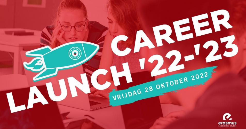 Career Launch, jobbeurs EhB, jobbeurs, Erasmushogeschool Brussel, jobbeurs Erasmushogeschool Brussel