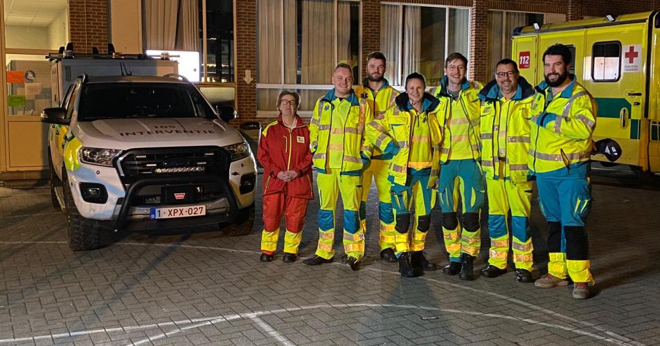 Studenten verpleegkunde stage halle carnaval