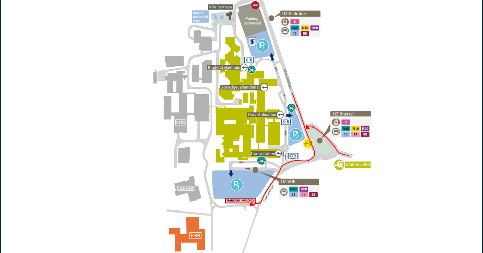 parkeren Jette 6 sept