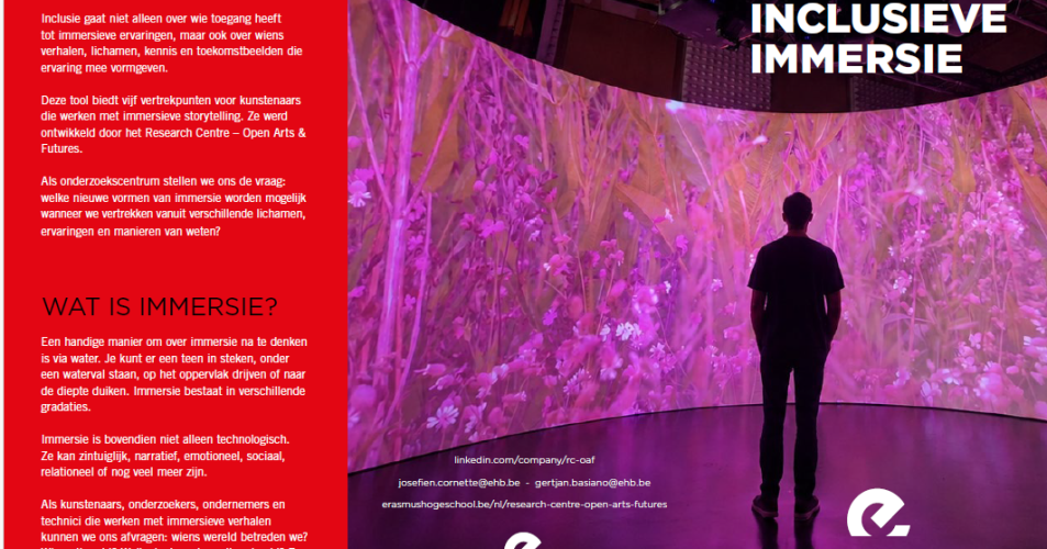 Flyer immersive room