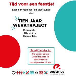 10 jaar werktraject Voedings- en dieetkunde
